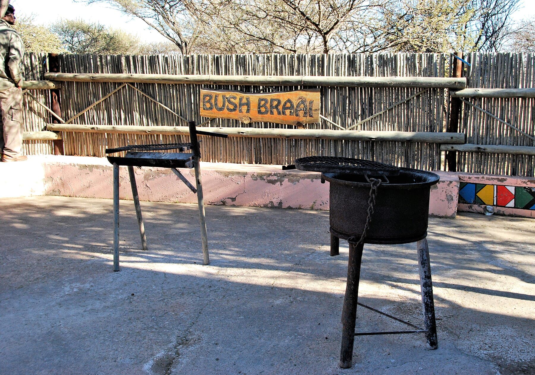 Private bush dinner