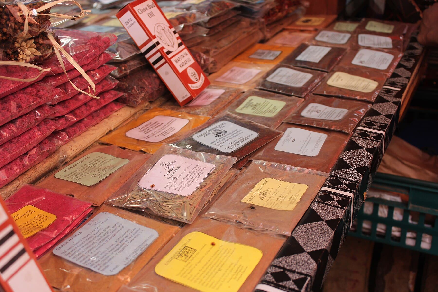 Zanzibar spice route